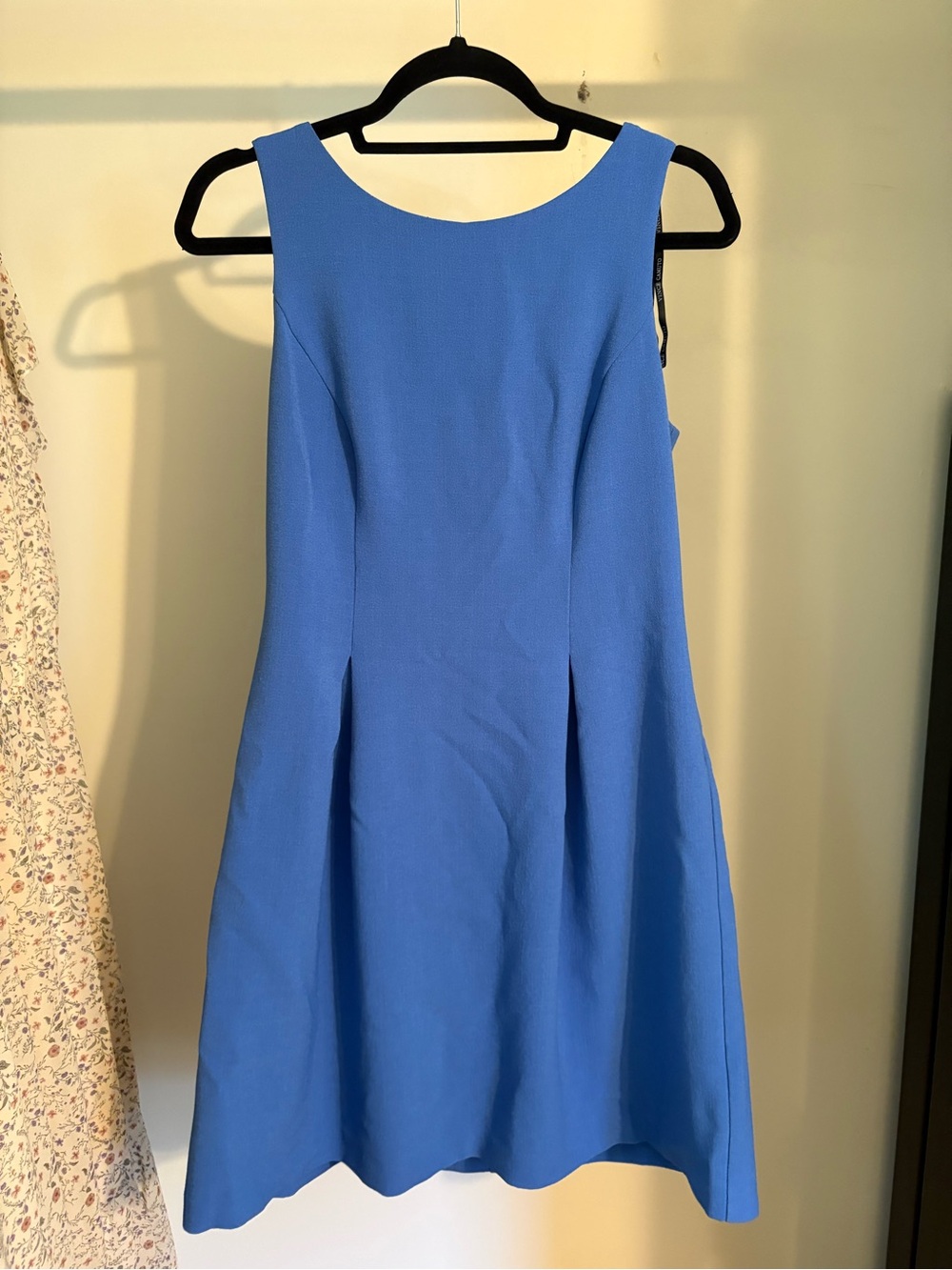 Vince Camuto Royal Blue Sleeveless Fit-and-Flare Dress